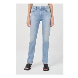 NEW AGOLDE lyle low rise slim in rift